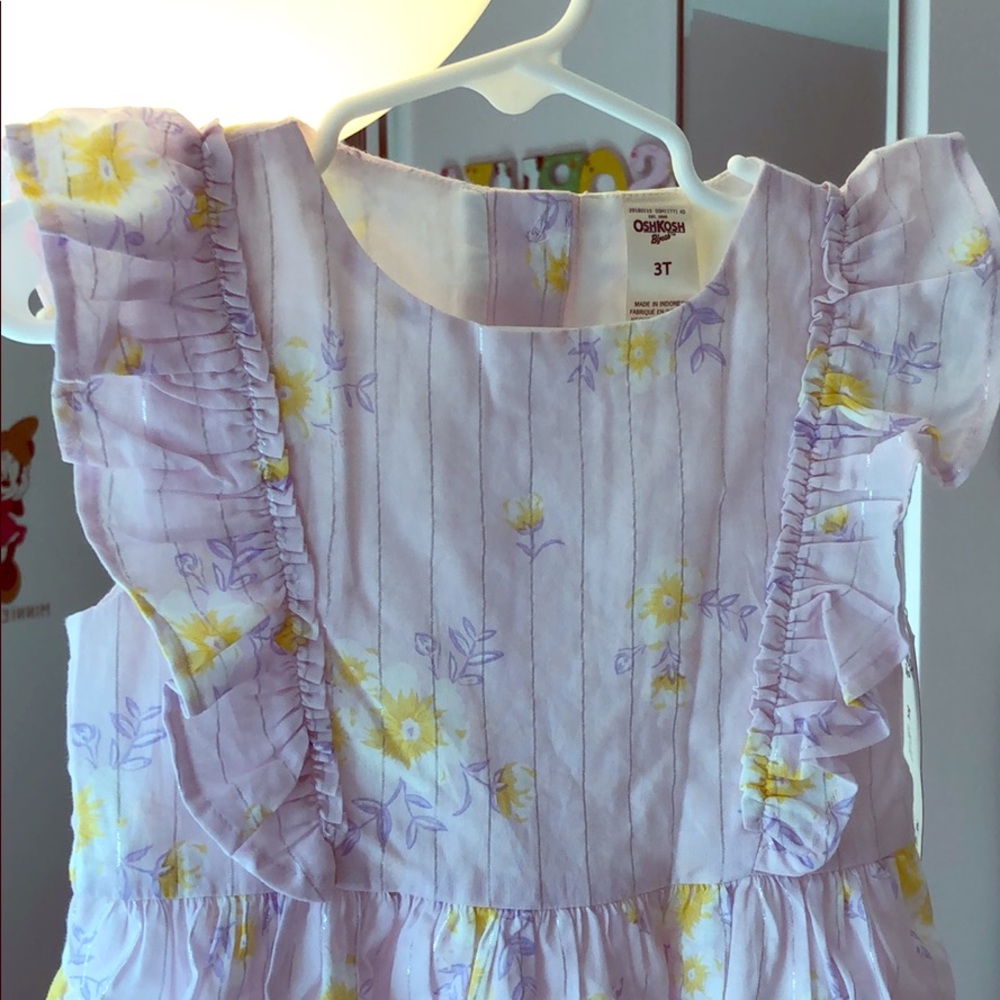 🎁3 For $30 NEW 3T flower dress OshKosh B’gosh